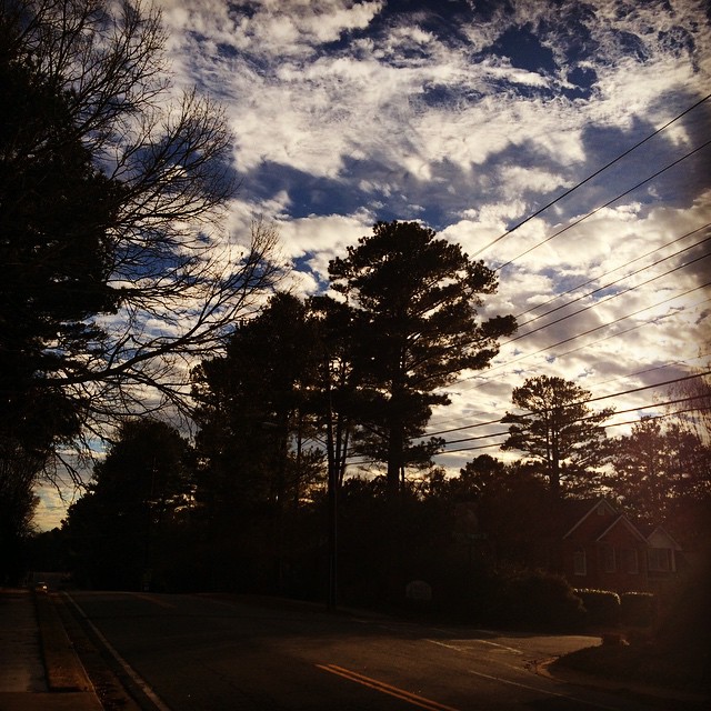 December Sky, by Christine Swint