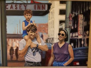 Painting by my sister, Patrice Needham.